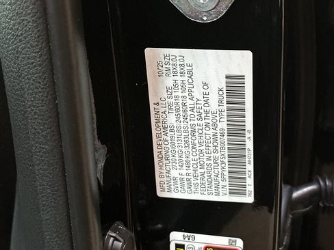 New 2026 Honda Ridgeline RTL image 25