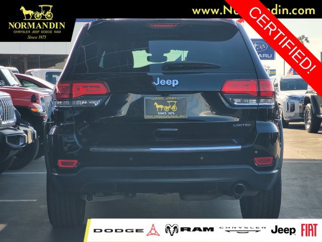 Certified 2018 Jeep Grand Cherokee Limited RWD image 4