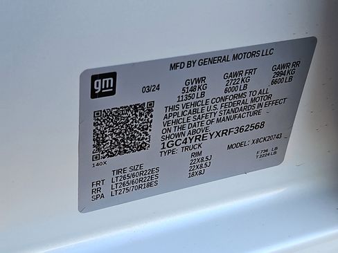 Certified 2024 Chevrolet Silverado 2500 High Country w/ High Country Premium Package image 28