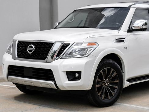 Used 2017 Nissan Armada Platinum w/ Captain Seat Package RWD image 16