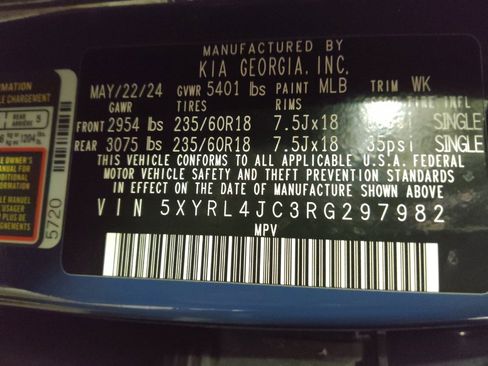 Used 2024 Kia Sorento S w/ Panoramic Sunroof Package FWD image 33