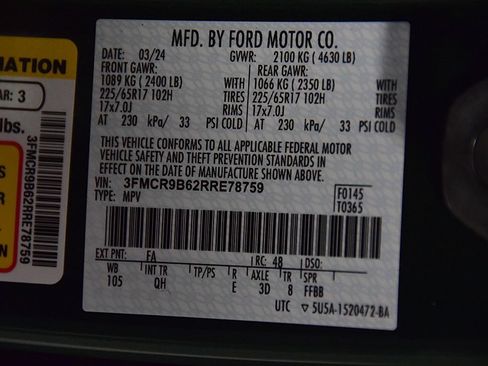 Used 2024 Ford Bronco Sport Big Bend w/ Convenience Package AWD/4WD image 16