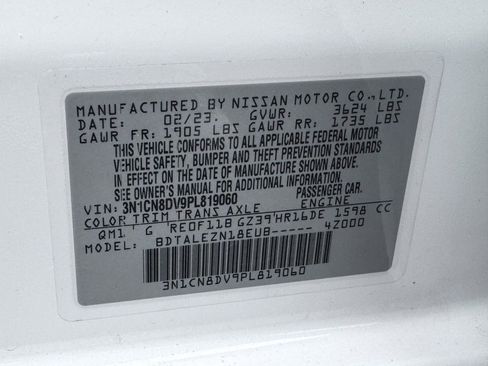 Used 2023 Nissan Versa S FWD image 26