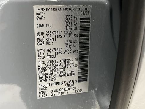 Used 2023 Nissan Frontier PRO-4X w/ Pro Convenience Package image 38