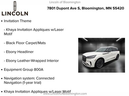 New 2025 Lincoln Aviator Black Label image 5