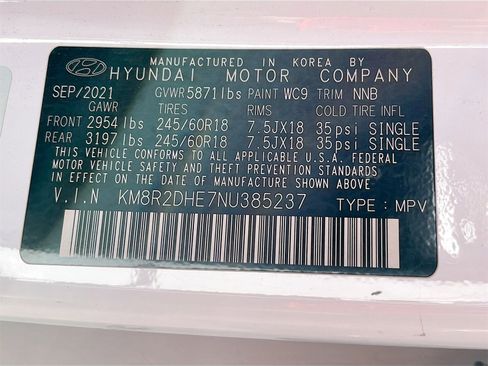 Used 2022 Hyundai Palisade SEL w/ Cargo Package image 33