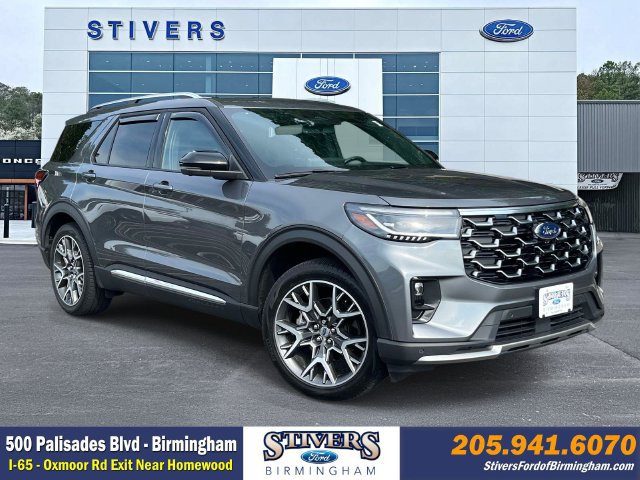 Certified 2025 Ford Explorer Platinum w/ Ultimate Package RWD image 1