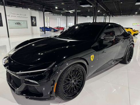 Used 2024 Ferrari Purosangue Nero B/B paint,Extra-Range int image 3