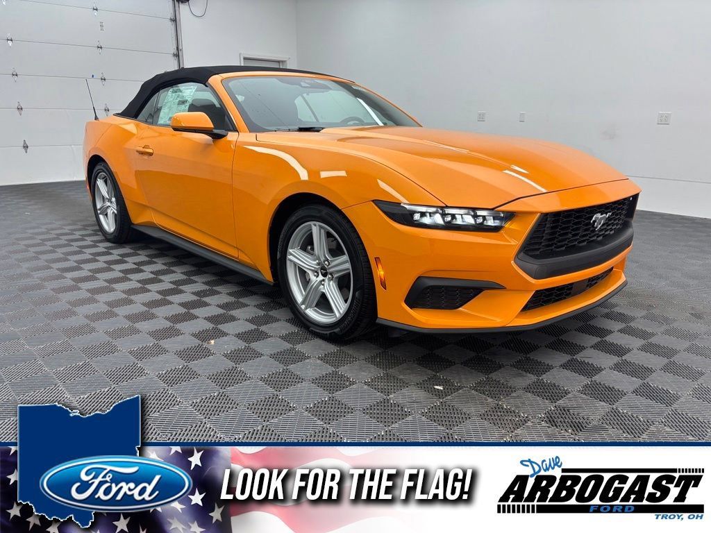 New 2026 Ford Mustang Convertible RWD image 1