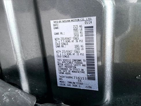 Used 2024 Nissan Rogue S image 34