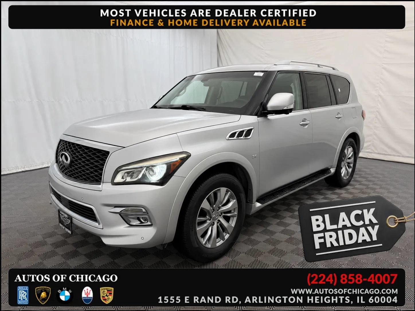 Used 2016 INFINITI QX80 2WD image 1