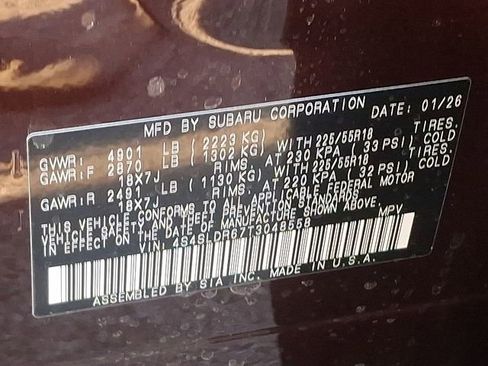 New 2026 Subaru Forester Limited image 24