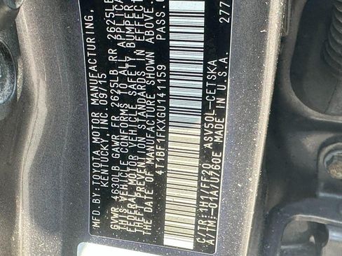 Used 2016 Toyota Camry SE FWD image 21