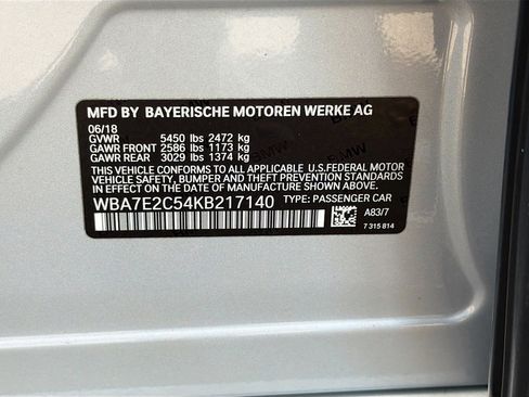 Used 2019 BMW 740i w/ Executive Package image 44