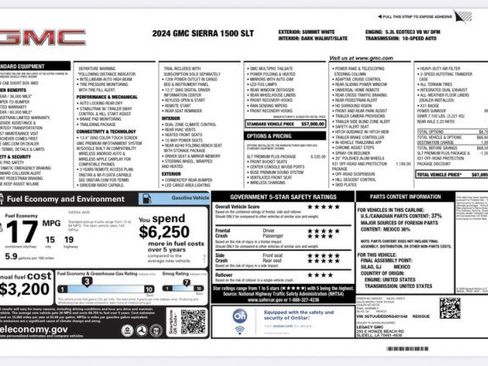 Used 2024 GMC Sierra 1500 SLT w/ SLT Premium Plus Package image 33