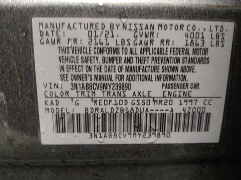 Used 2021 Nissan Sentra SV FWD image 33
