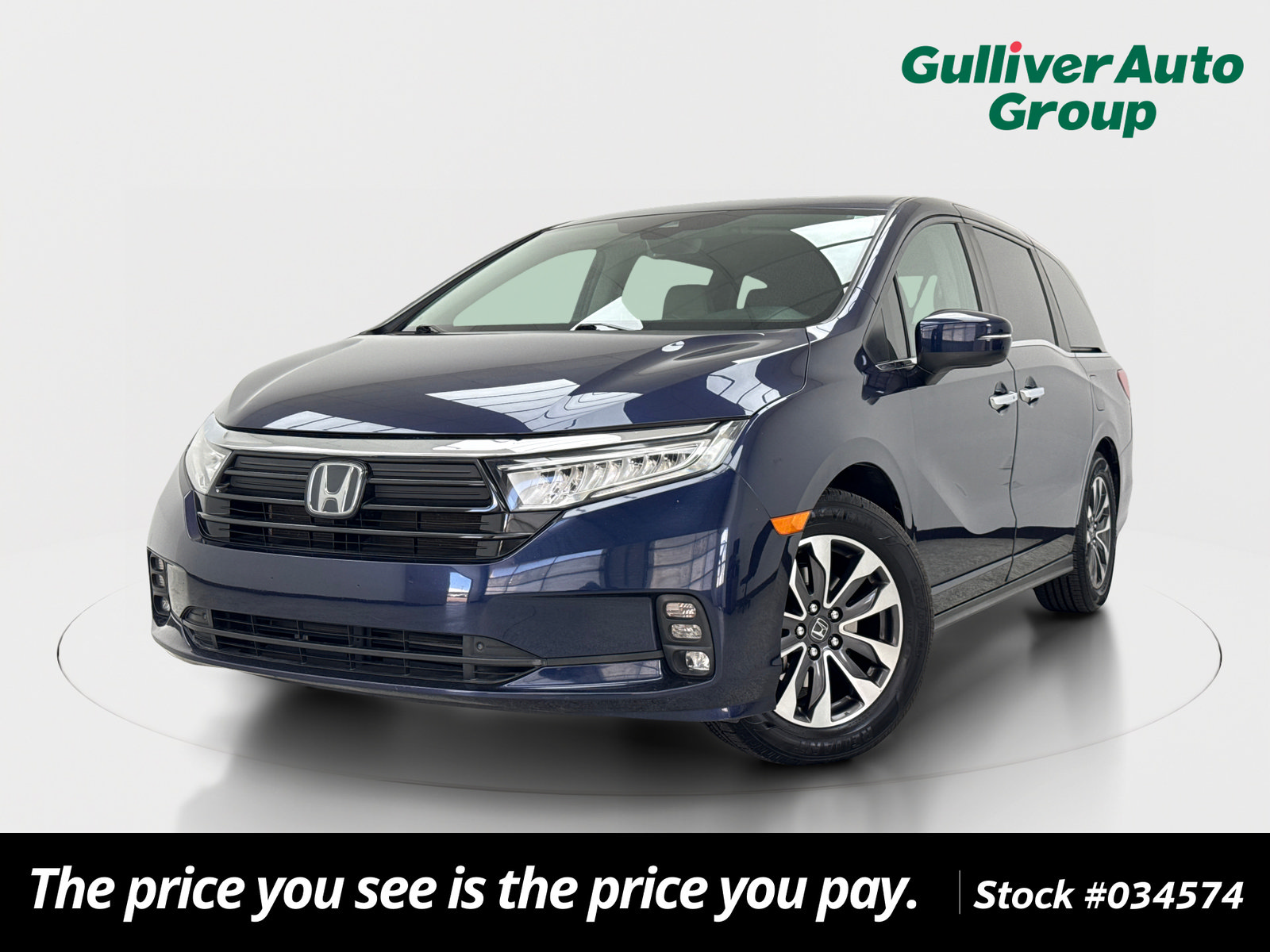 Used 2021 Honda Odyssey EX-L image 1