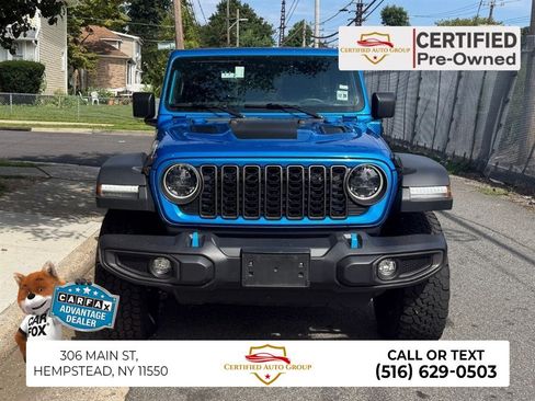 Used 2024 Jeep Wrangler Unlimited Rubicon 4xe AWD/4WD image 1