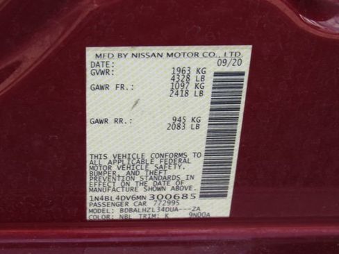 Used 2021 Nissan Altima 2.5 SV image 20