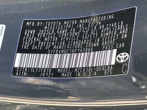 Used 2024 Toyota Corolla LE FWD image 28