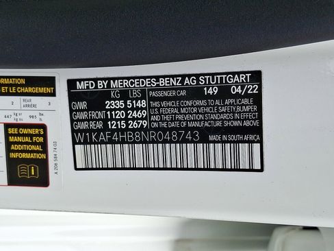 Certified 2022 Mercedes-Benz C 300 4MATIC Sedan image 26