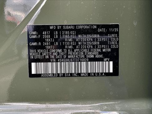 New 2026 Subaru Crosstrek 2.5i Limited image 19