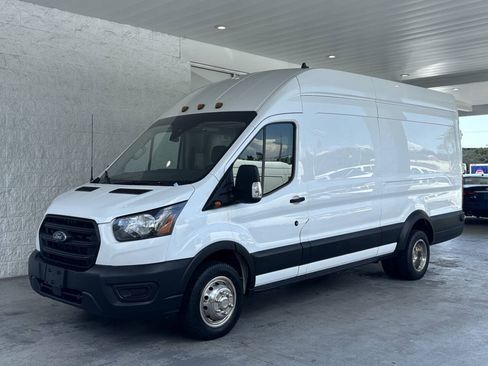 Used 2020 Ford Transit 350 148 High Roof Extended DRW w/ Load Area Protection Package RWD image 2