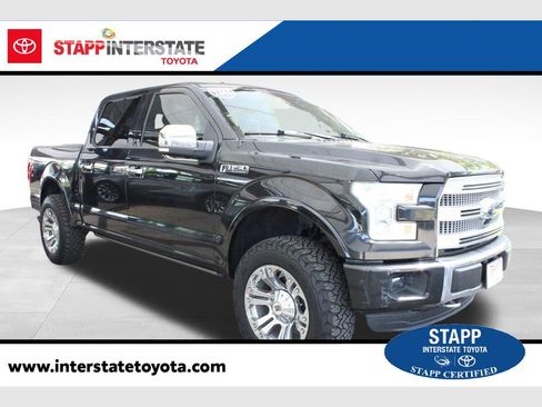 Used 2015 Ford F150 Platinum w/ Equipment Group 701A Luxury AWD/4WD image 1