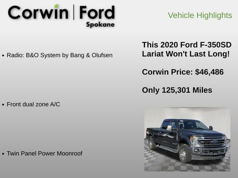 Used 2020 Ford F350 Lariat AWD/4WD image 6