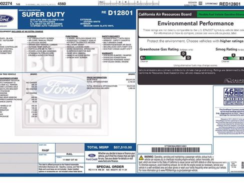 Certified 2024 Ford F350 XL w/ Snow Plow/Camper Package AWD/4WD image 21
