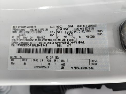 Used 2023 Ford Bronco Badlands w/ Sasquatch Package image 56