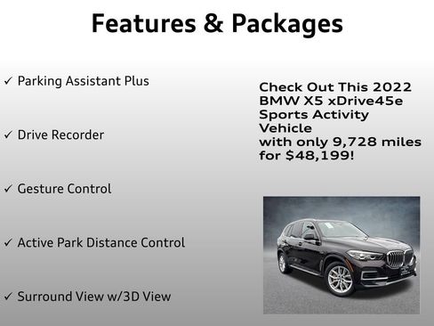 Used 2022 BMW X5 xDrive45e image 16