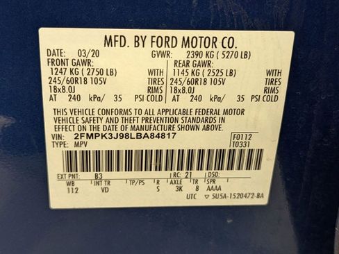 Used 2020 Ford Edge SEL w/ Convenience Package image 17