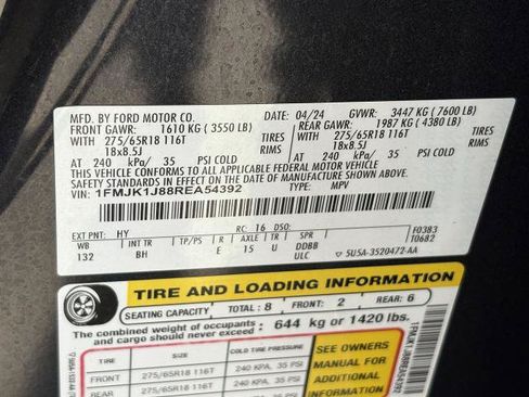 Certified 2024 Ford Expedition Max XLT AWD/4WD image 33