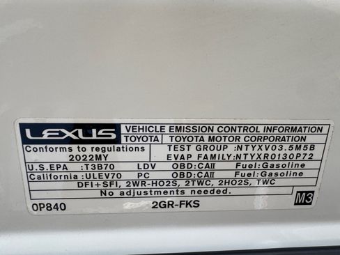 Used 2022 Lexus ES 350 F Sport FWD image 19