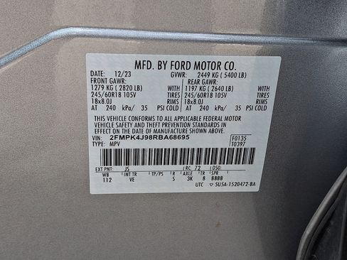 Used 2024 Ford Edge SEL AWD/4WD image 29
