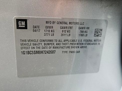 Used 2017 Chevrolet Cruze LS image 16