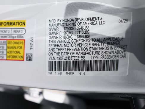 Used 2026 Honda Civic Sport image 40