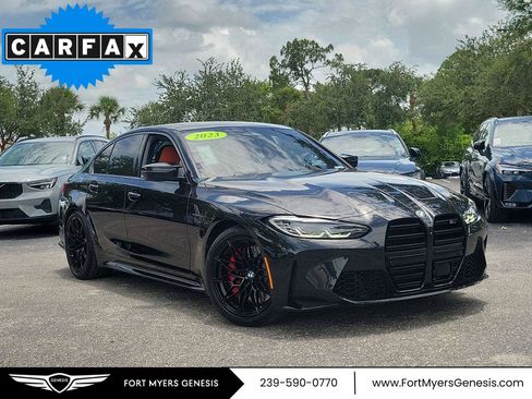 Used 2023 BMW M3 Competition RWD image 1