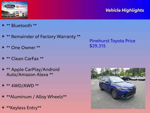 Used 2023 Toyota Corolla Cross AWD Hybrid image 16
