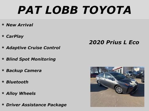 Used 2020 Toyota Prius L Eco image 13