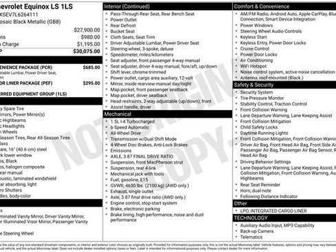 Used 2020 Chevrolet Equinox LS w/ LS Convenience Package image 2