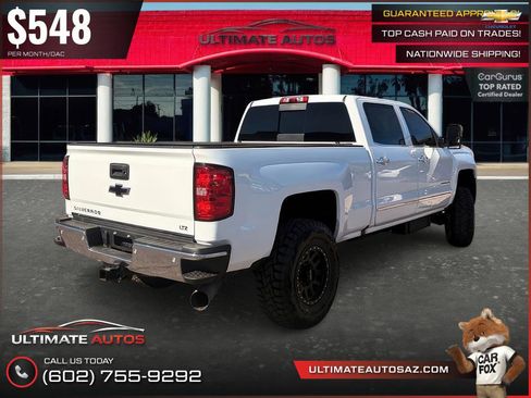 Used 2016 Chevrolet Silverado 2500 LTZ w/ Duramax Plus Package AWD/4WD image 3