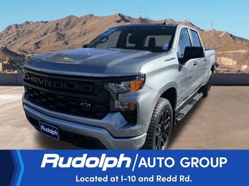 Used 2025 Chevrolet Silverado 1500 Custom w/ Turbomax Blackout Package image 1