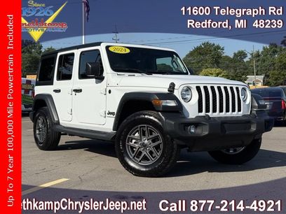 Certified 2024 Jeep Wrangler Sport S