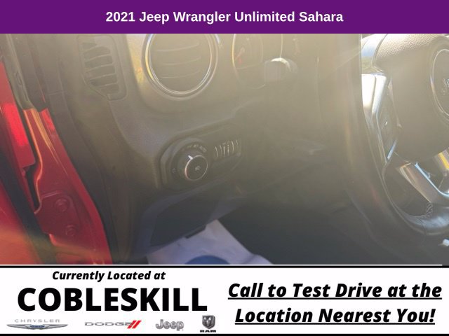 Used 2021 Jeep Wrangler Unlimited Sahara AWD/4WD image 13