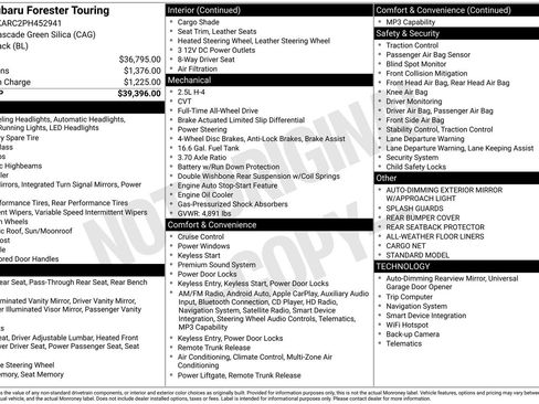 Certified 2023 Subaru Forester Touring image 35