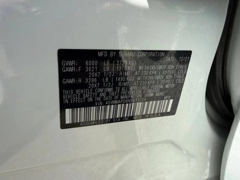Used 2022 Subaru Ascent Limited w/ Technology Package AWD/4WD image 26
