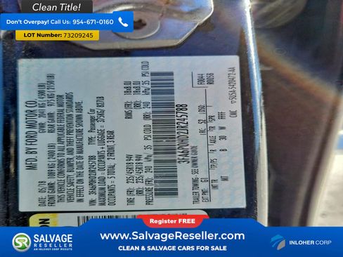 Used 2018 Ford Fusion SE w/ Equipment Group 201A image 16