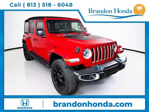 Used 2022 Jeep Wrangler Unlimited Sahara w/ Cold Weather Group image 1
